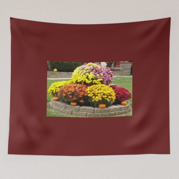 Item preview, Autumn circle of flowers designed and sold by AlicesArtistry.