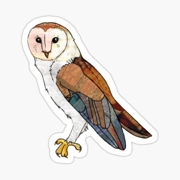 Item preview, Barn owl Patchwork designed and sold by katherineblower.