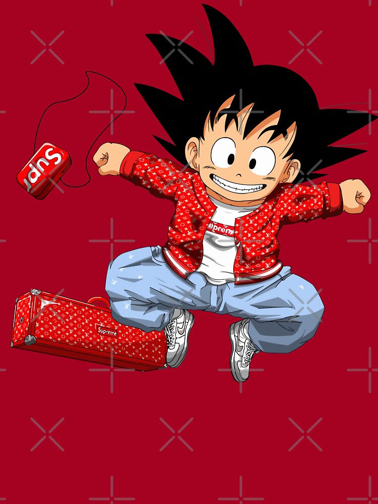 Goku Drip Get Rich Kids T-Shirt for Sale by LesleyUS