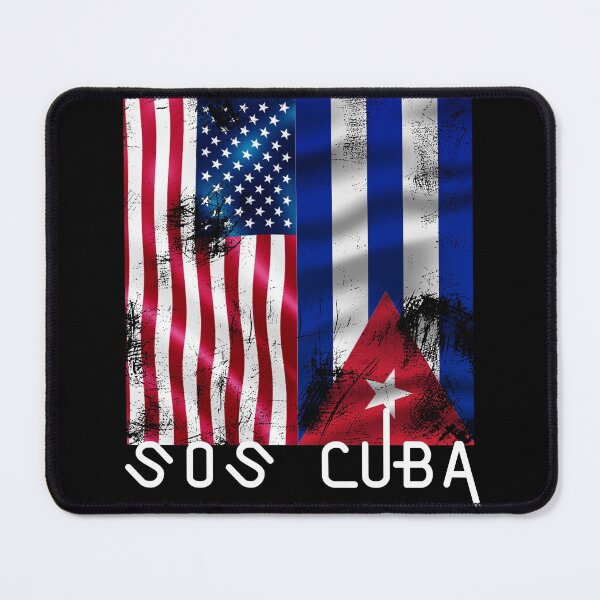 Item preview, Half American Cuban Flag SOS Cuba Vintage - Dirty Half-Caste designed and sold by DKA-2ndBoy.