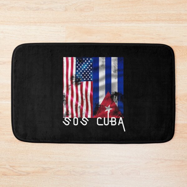Artikelvorschau, Halbamerikanische kubanische Flagge SOS Cuba Vintage - Dirty Half-Caste entworfen und verkauft von DKA-2ndBoy.