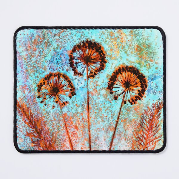 Item preview, Botanical mixed media designed and sold by Red Witch Art.