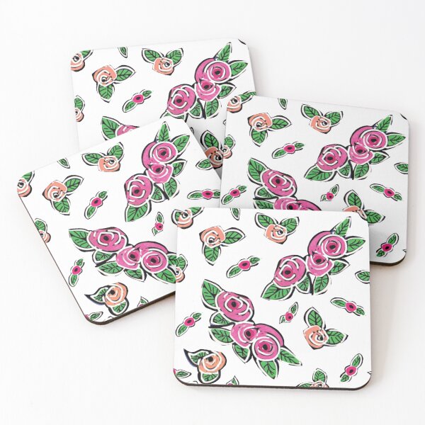 Item preview, Pink & Peach Roses  designed and sold by TinaSalazar.