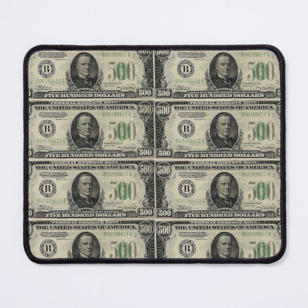 Item preview, $500 US Dollar Bill, President McKinley, Federal Reserve Note designed and sold by Nostrathomas66.