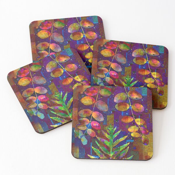 Item preview, Botanical Autumn colors designed and sold by Red Witch Art.