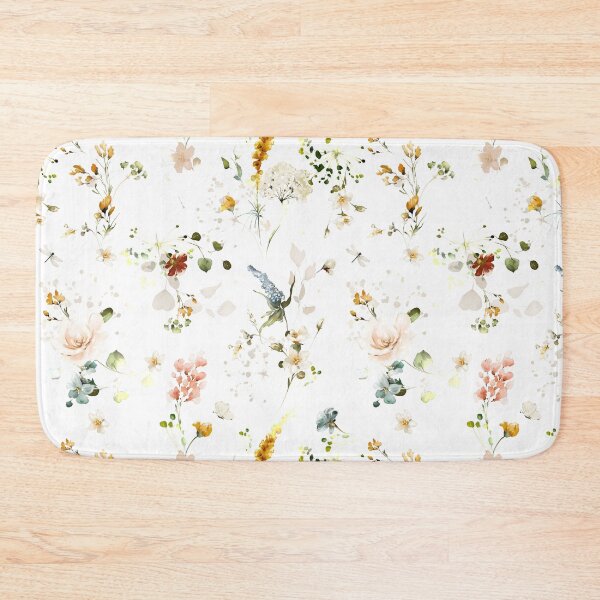 Item preview, Fall Garden Flowers, Autumn Botanical Pattern DIY Background Color designed and sold by PixDezines.