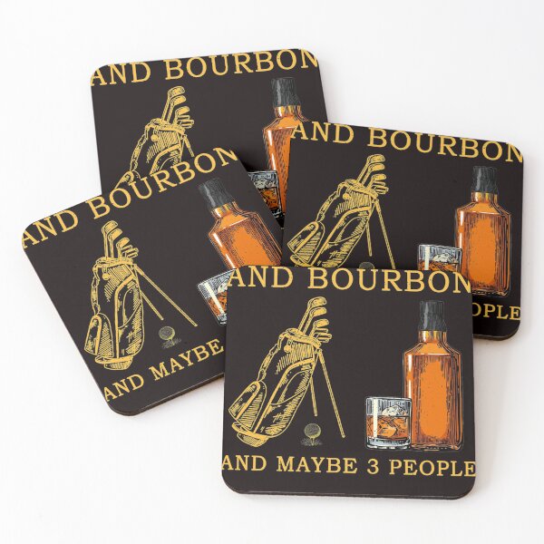 Item preview, I Like Golf And Bourbon And Maybe 3 People designed and sold by tranminhthuan19.
