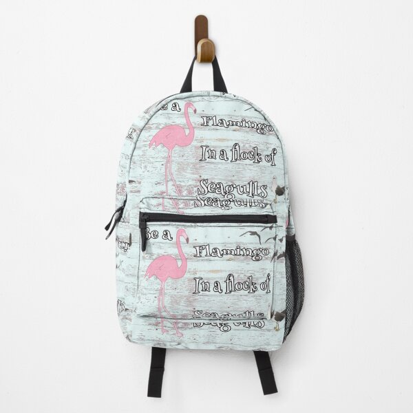 Item preview, Flamingo in a flock of seagulls, flock seagulls - flamingo lover quote designed and sold by NathBros.