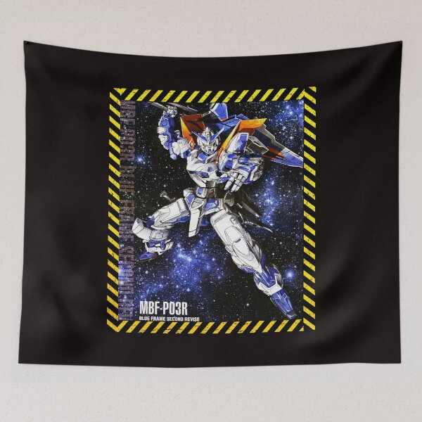 Item preview, Gundam poster - blue frame designed and sold by maynard974b.