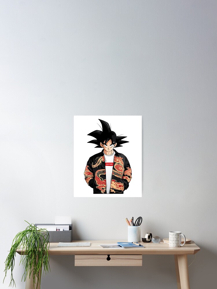 Goku Drip Wall Art for Sale