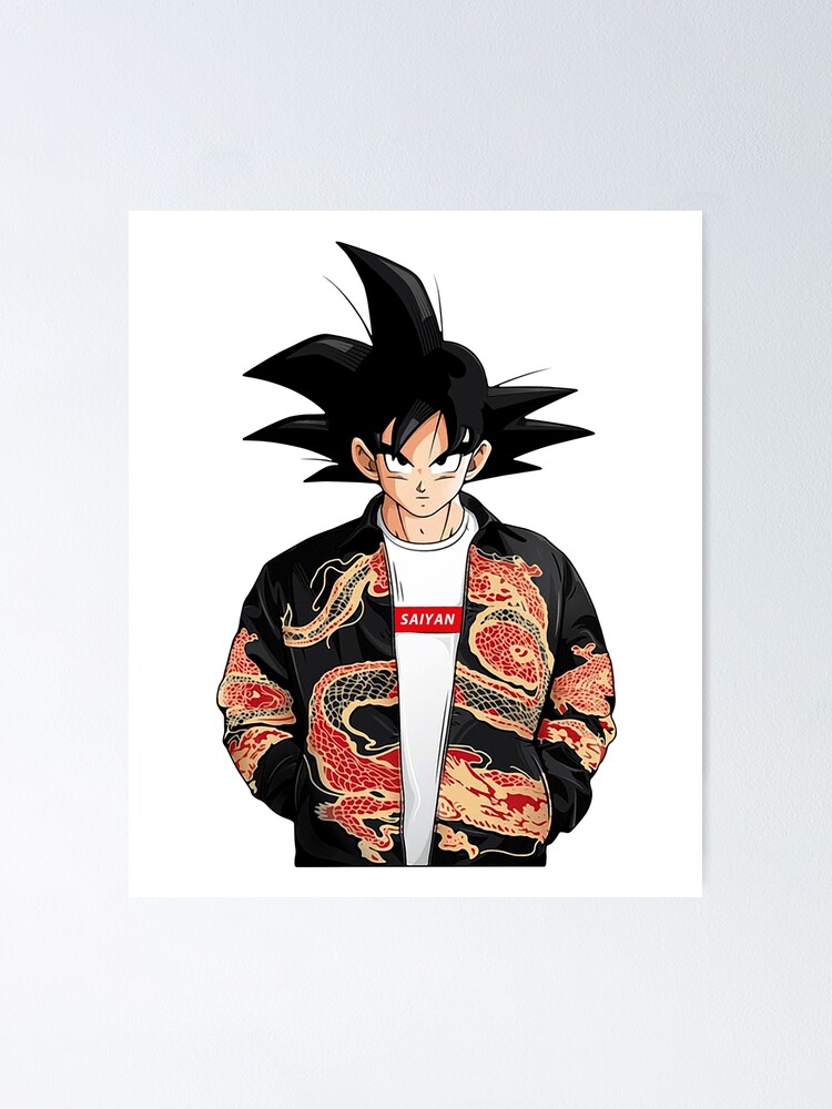 Louis Vuitton Supreme Goku Super Saiyan God Crewneck Sweatshirt