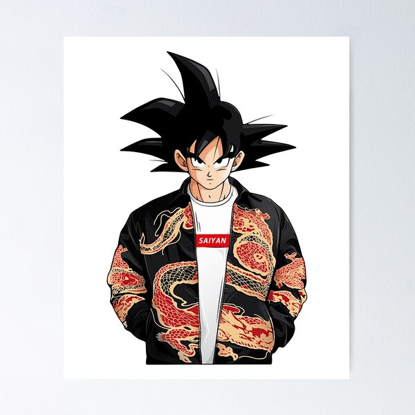 Goku Drip On The Street Poster for Sale by Nodali