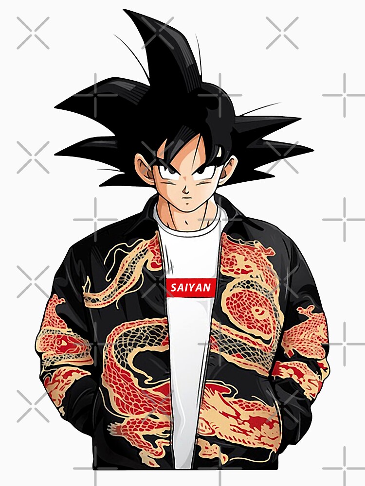 Goku Drip Jacket T-Shirts for Sale
