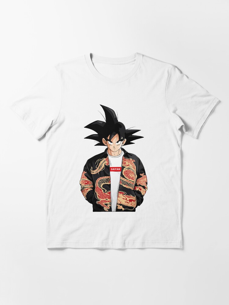 Goku Drip Jacket T-Shirts for Sale