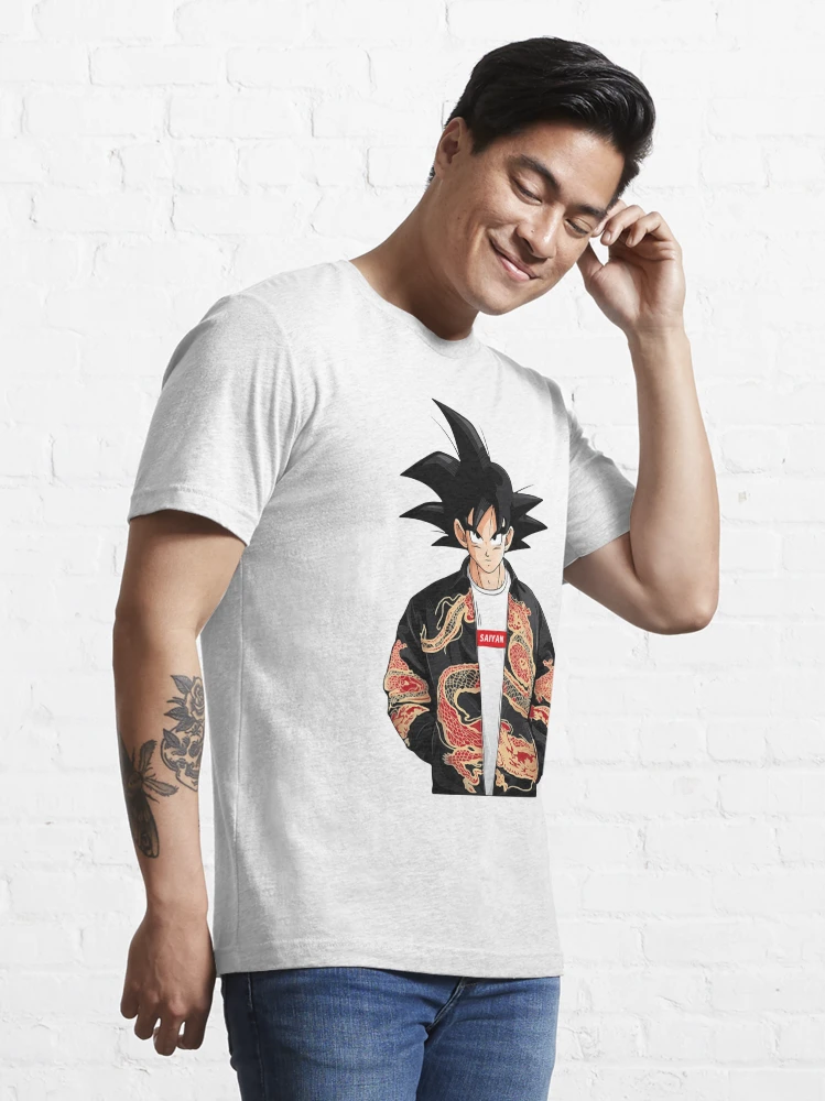 T-shirt Goku Drip - Nuvole Filate