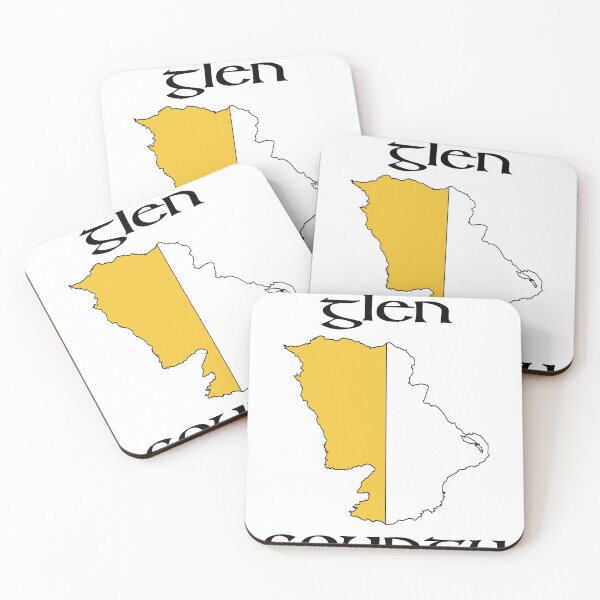 Item preview, Glen County, County Antrim Fans, Ireland  designed and sold by Traloch O'Laoi.