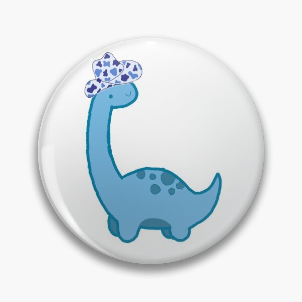 Item preview, Dinosaur with blue hat designed and sold by hoyem.