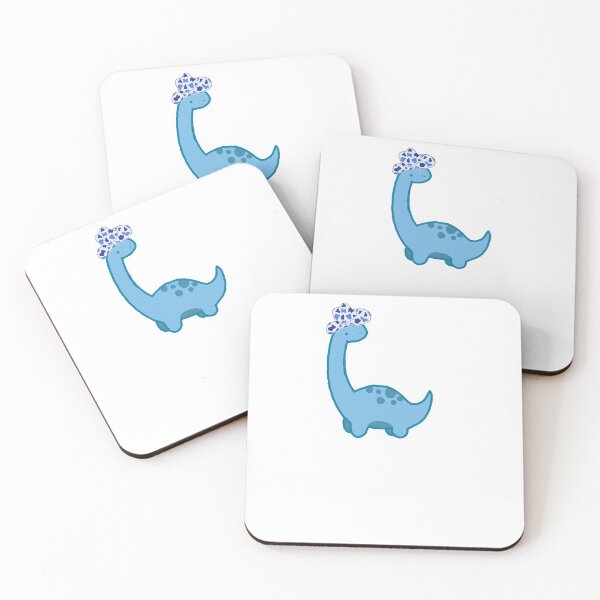 Item preview, Dinosaur with blue hat designed and sold by hoyem.
