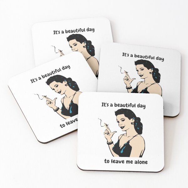 Item preview, It's a beautiful day to leave me alone funny comic  designed and sold by darianedesigns.