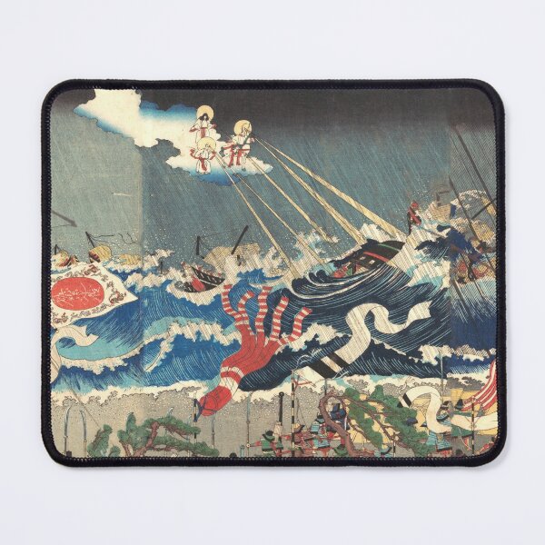 Item preview, Samurai Warrior Triptych Scene designed and sold by KrisSidDesigns.