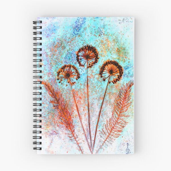 Item preview, Botanical mixed media designed and sold by Red Witch Art.