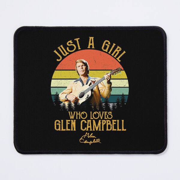 Item preview,  Just A Girl Who Loves Glen Campbell Vintage designed and sold by JaroslavTomas.