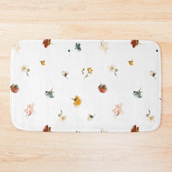 Item preview, Fall Garden Flowers, Autumn Botanical Pattern DIY Background Color designed and sold by PixDezines.