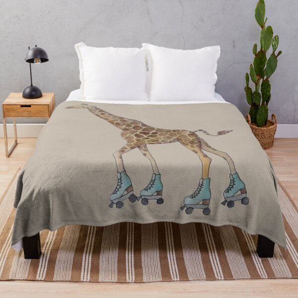 Item preview, roller skating giraffe  designed and sold by -Lily-Anne-.