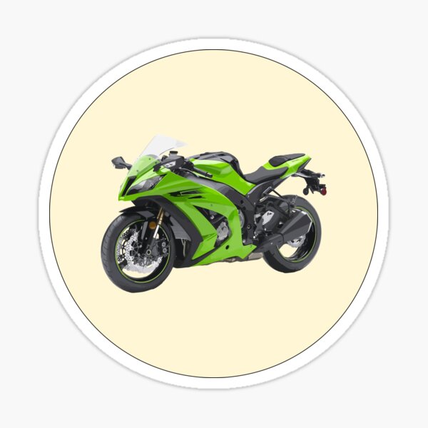 Race Motorbike Template Car Fun Education Sticker