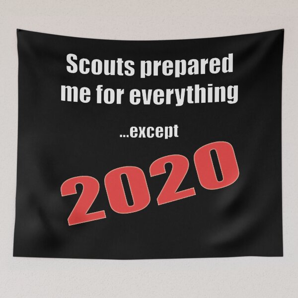 Item preview, Scouts Prepared Me for Everything except 2020 designed and sold by NadyaCC.