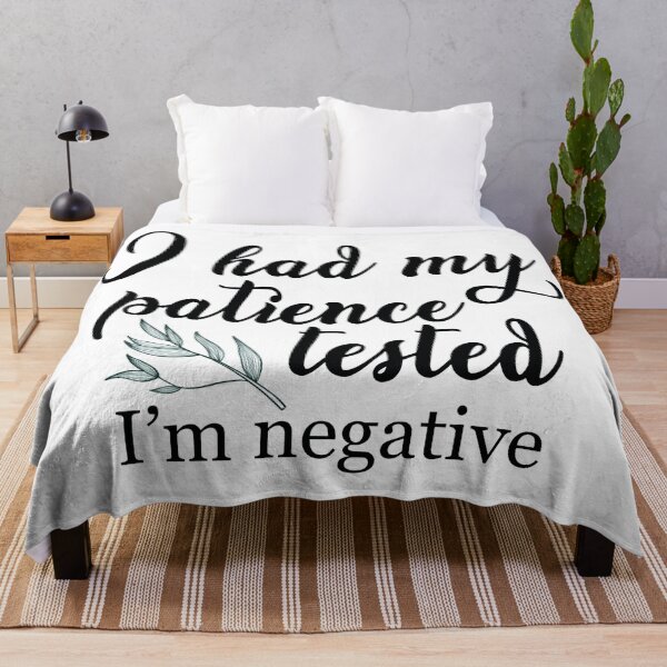 Item preview, Negative Patience Levels designed and sold by Happyhobbithole.