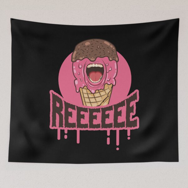 Item preview, REEEE Funny Dank Meme Ice Cream Scream Long Sleeve  designed and sold by CuthbertShop.