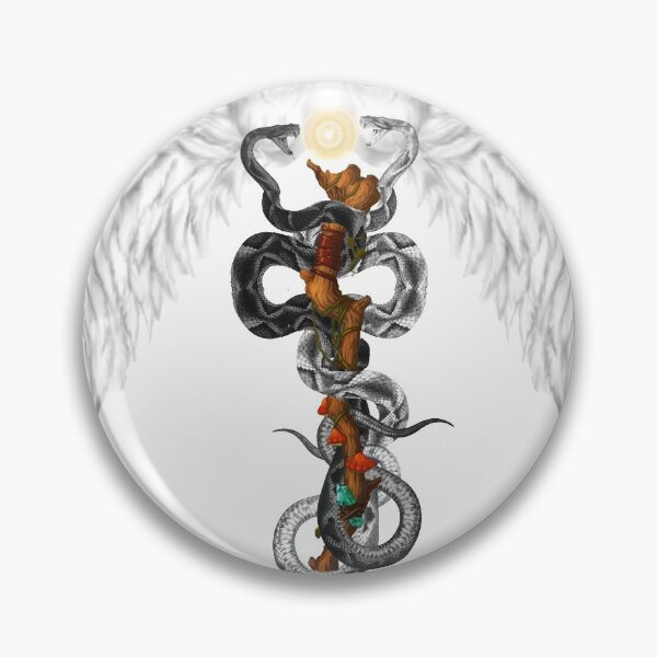 Item preview, The Caduceus Wand designed and sold by Blackvladimir.