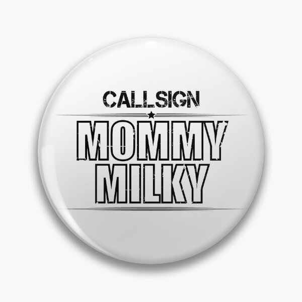 Item preview, CALLSIGN MOMMY MILKY RADIO PILOT designed and sold by Madjack Tees Kiwi SuperStore.