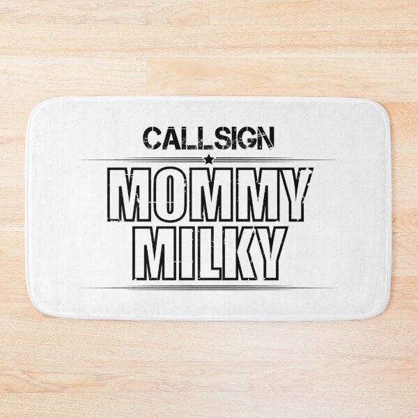 Item preview, CALLSIGN MOMMY MILKY RADIO PILOT designed and sold by Madjack Tees Kiwi SuperStore.