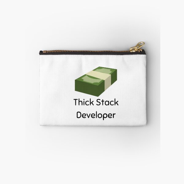 Item preview, Desarrollador de pila gruesa | Funny Money Fullstack Developer Pun STEM coder designed and sold by brinikki.