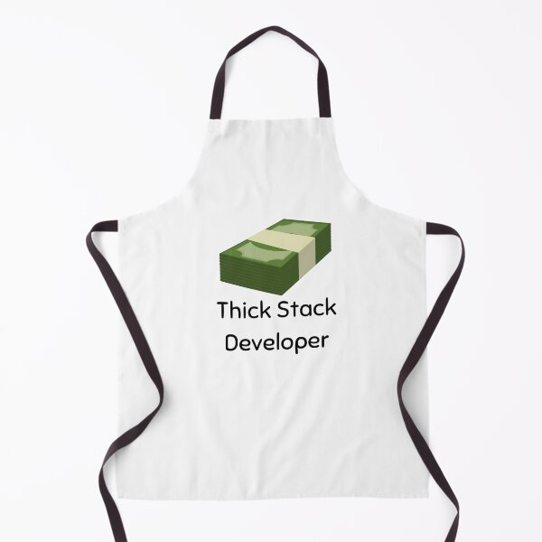 Item preview, Thick Stack Developer| Funny money Fullstack Developer Pun STEM coder designed and sold by brinikki.
