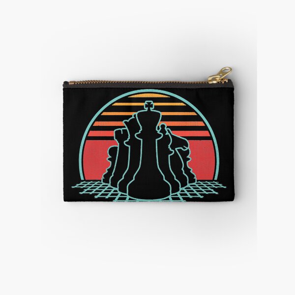 Item preview, Chess Pieces Retro Vintage 80s Style Gift  designed and sold by ClareMadelane.