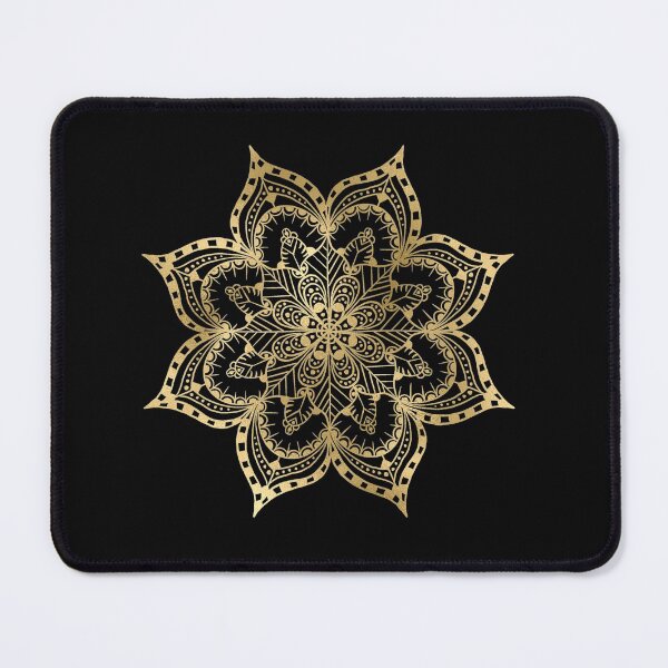 Item preview, Gold Mandala Eight Point designed and sold by MusberriDesigns.