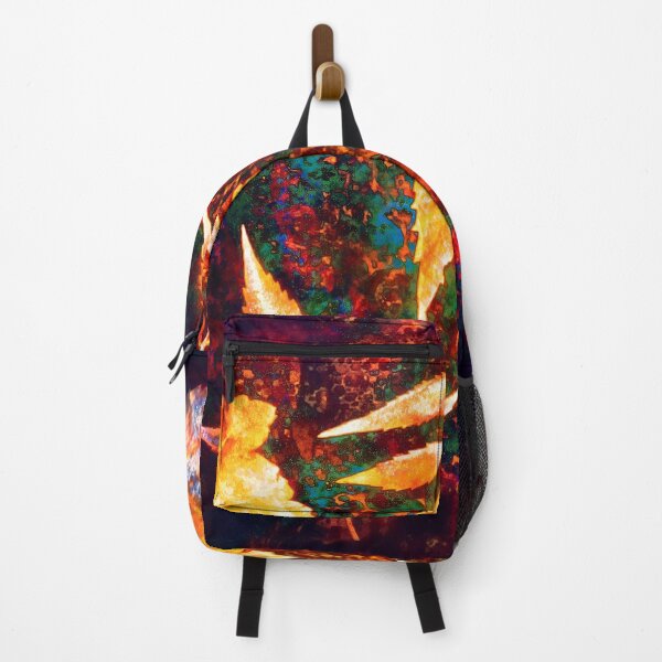Item preview, Botanical autumn leaves on the rust background designed and sold by Red Witch Art.