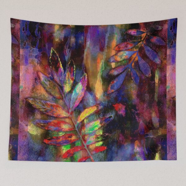Item preview, Botanical abstract designed and sold by Red Witch Art.