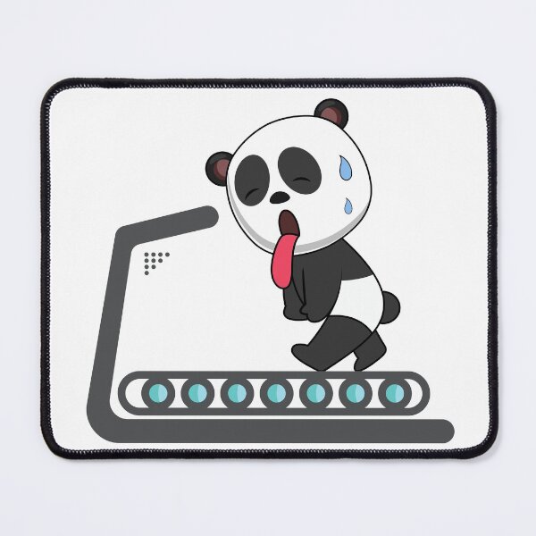 Item preview, Panda working out designed and sold by YuneDesigns.
