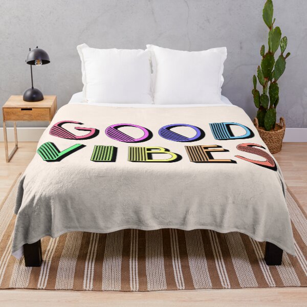 Item preview, Good Vibes - Colourful Vintage designed and sold by NobodysHero.