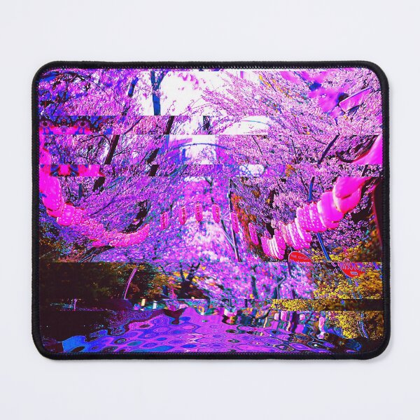 Item preview, Japanese Cherry Blossoms Glitch Art designed and sold by glitchhub.