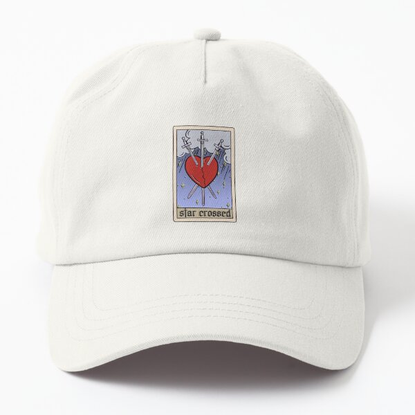 star crossed km tarot card Dad Hat