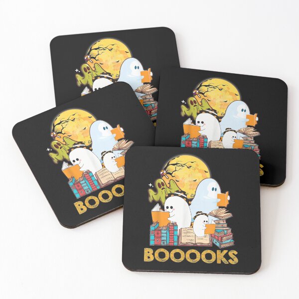 Item preview,  Booooks Ghost Reading Books Halloween designed and sold by vivanbess.