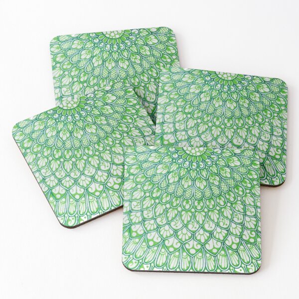 Item preview, Green Mandala designed and sold by artesiaKT.