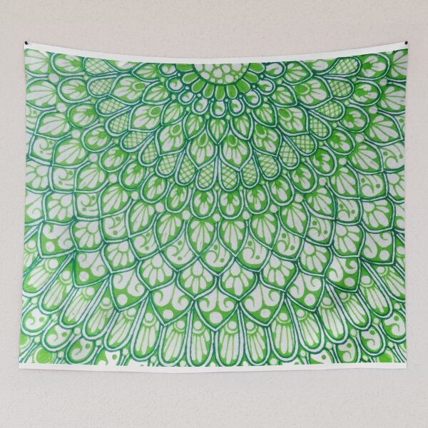 Item preview, Green Mandala designed and sold by artesiaKT.