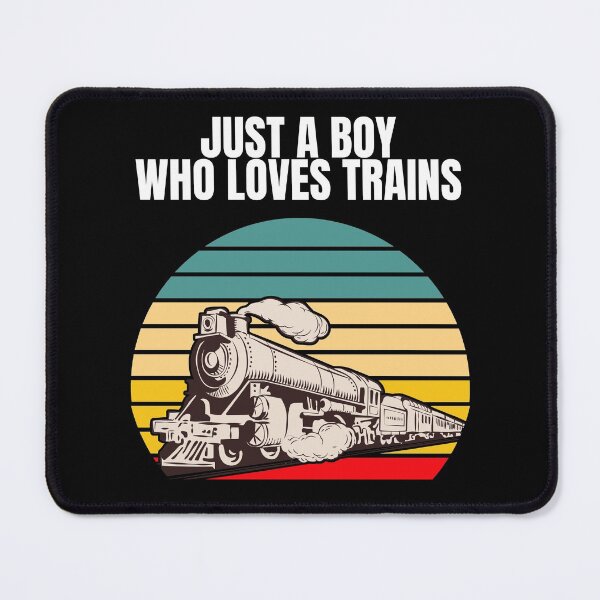 Item preview, Just a boy who loves trains designed and sold by Therapybykelly.