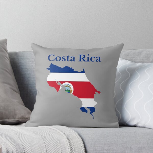 Artikelvorschau, Kartendesign mit Flagge von Costa Rica. entworfen und verkauft von marosharaf.